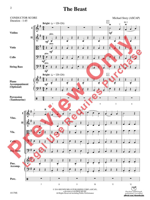 The Beast 總譜 | 小雅音樂 Hsiaoya Music