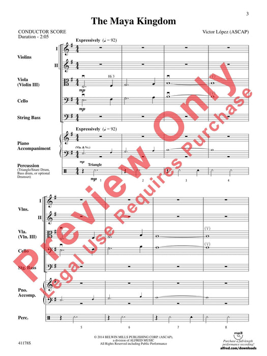 The Maya Kingdom 總譜 | 小雅音樂 Hsiaoya Music