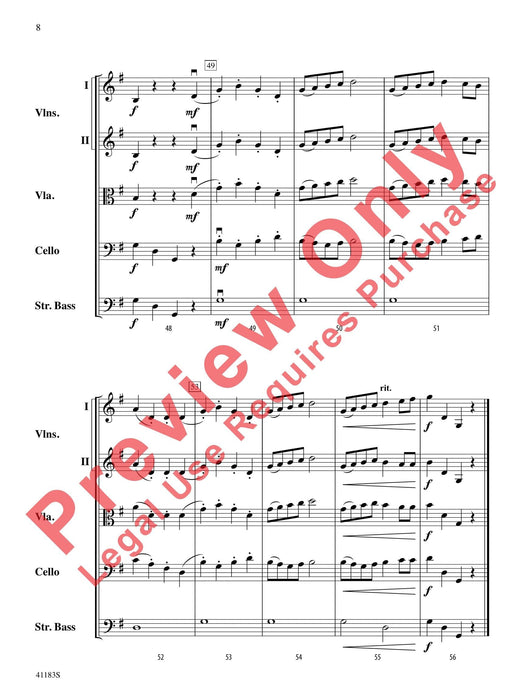 A Little Folk Dance 民謠舞曲 總譜 | 小雅音樂 Hsiaoya Music