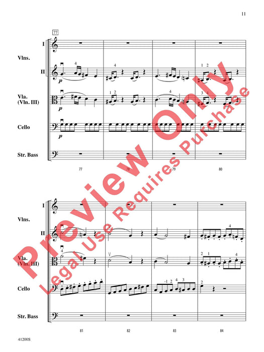 Allegro Molto From Gran Partita, K. 361, First Movement 莫札特 快板 古組曲 樂章 總譜 | 小雅音樂 Hsiaoya Music