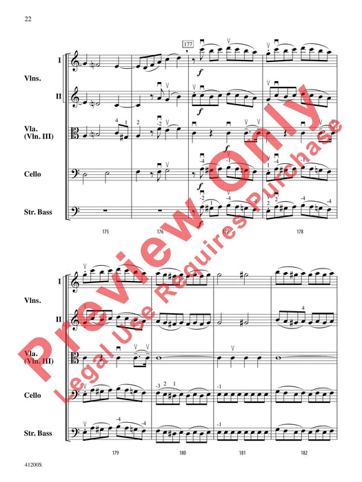 Allegro Molto From Gran Partita, K. 361, First Movement 莫札特 快板 古組曲 樂章 總譜 | 小雅音樂 Hsiaoya Music