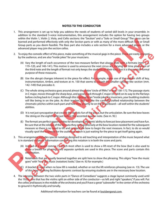 Dance of the Comedians From the Opera The Bartered Bride 舞曲 歌劇被出賣的新娘 總譜 | 小雅音樂 Hsiaoya Music