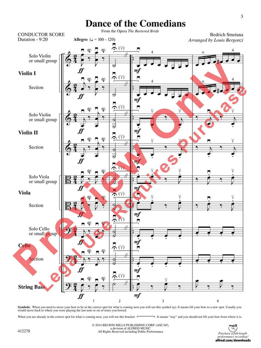 Dance of the Comedians From the Opera The Bartered Bride 舞曲 歌劇被出賣的新娘 總譜 | 小雅音樂 Hsiaoya Music
