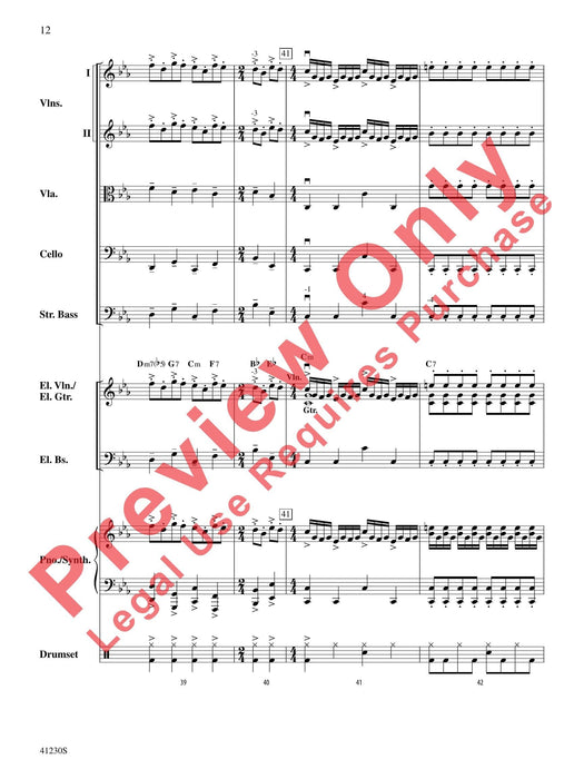 Dreams of Fireflies (On a Christmas Night) As Performed by Trans-Siberian Orchestra 管弦樂團 總譜 | 小雅音樂 Hsiaoya Music