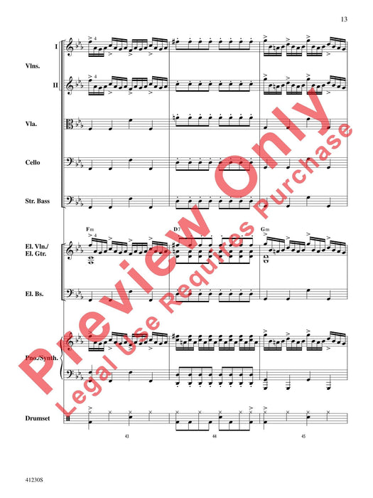 Dreams of Fireflies (On a Christmas Night) As Performed by Trans-Siberian Orchestra 管弦樂團 總譜 | 小雅音樂 Hsiaoya Music