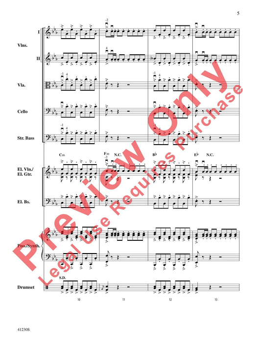 Dreams of Fireflies (On a Christmas Night) As Performed by Trans-Siberian Orchestra 管弦樂團 總譜 | 小雅音樂 Hsiaoya Music