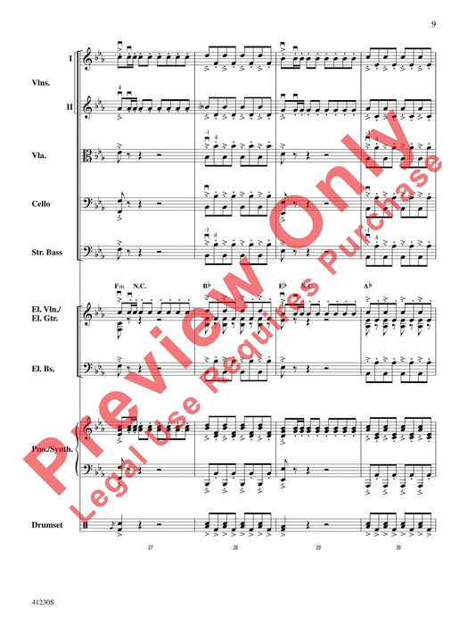 Dreams of Fireflies (On a Christmas Night) As Performed by Trans-Siberian Orchestra 管弦樂團 總譜 | 小雅音樂 Hsiaoya Music