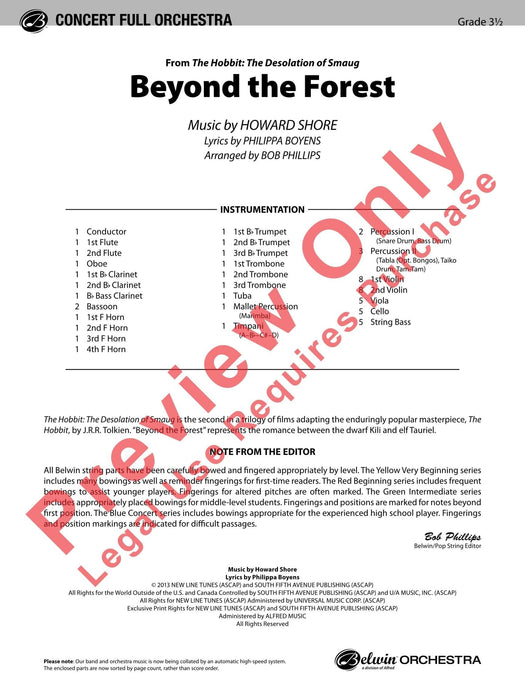 Beyond the Forest (from The Hobbit: The Desolation of Smaug) | 小雅音樂 Hsiaoya Music