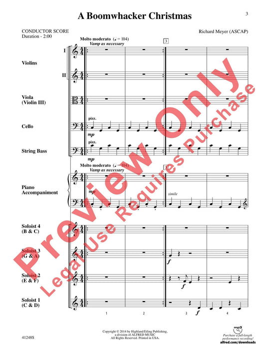 A Boomwhacker Christmas 總譜 | 小雅音樂 Hsiaoya Music