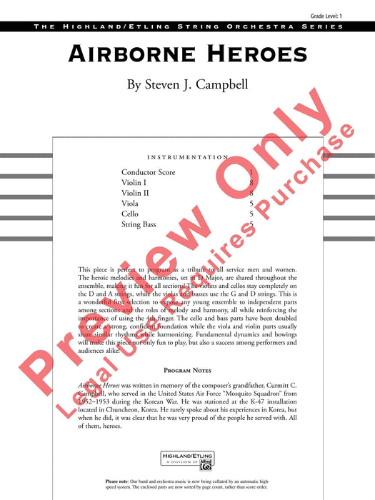 Airborne Heroes | 小雅音樂 Hsiaoya Music