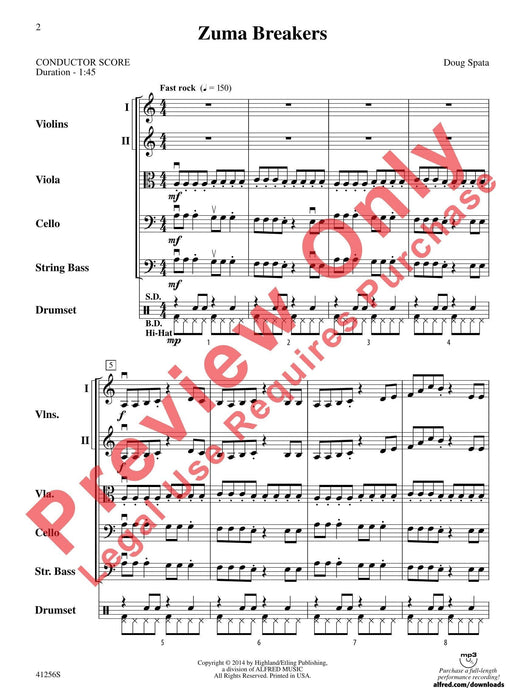 Zuma Breakers 總譜 | 小雅音樂 Hsiaoya Music