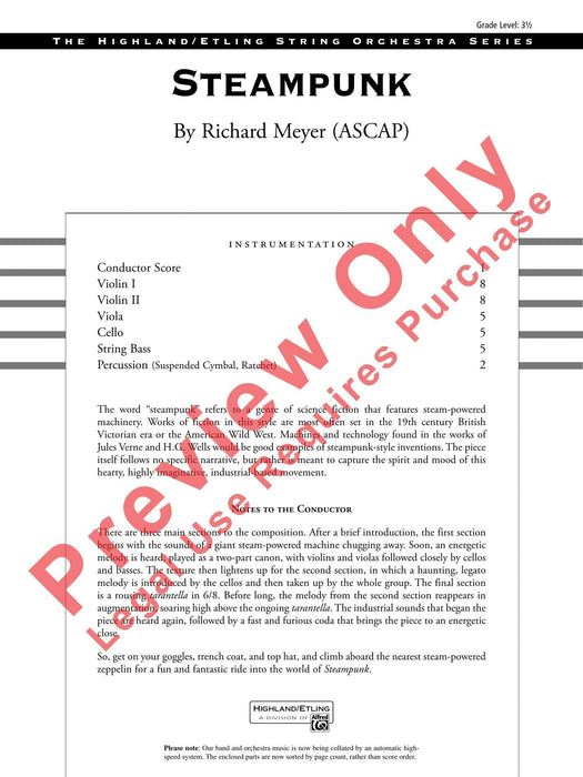 Steampunk 總譜 | 小雅音樂 Hsiaoya Music