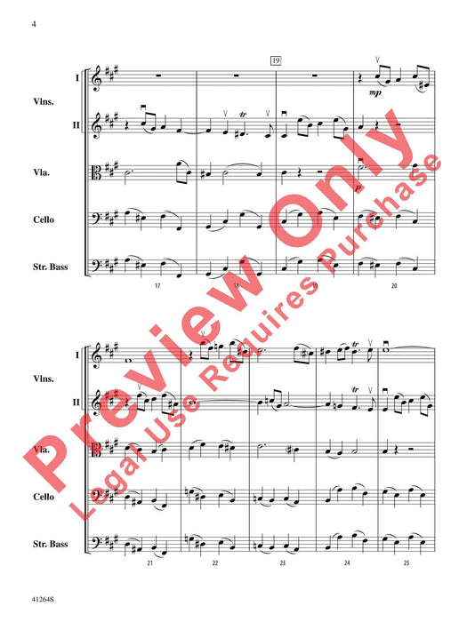 Andante from Trio Sonata Opus 5, No. 1 韓德爾 行板 三重奏鳴曲作品 總譜 | 小雅音樂 Hsiaoya Music