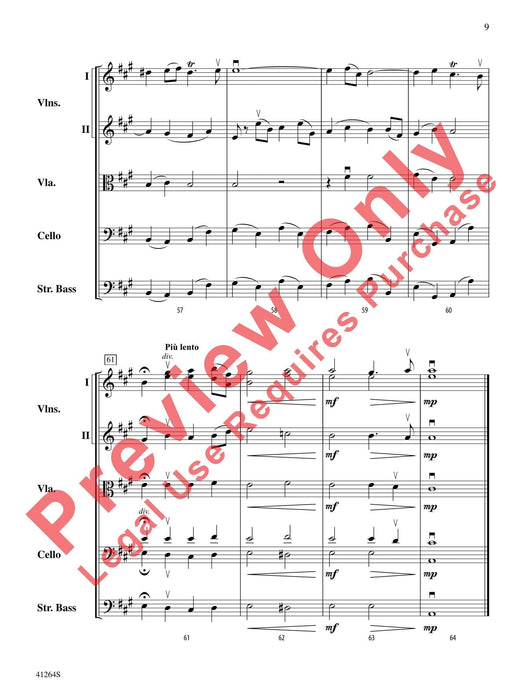 Andante from Trio Sonata Opus 5, No. 1 韓德爾 行板 三重奏鳴曲作品 總譜 | 小雅音樂 Hsiaoya Music