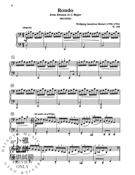 Masterwork Classics Duets, Level 5 A Graded Collection of Piano Duets by Master Composers 二重奏 鋼琴 二重奏 | 小雅音樂 Hsiaoya Music