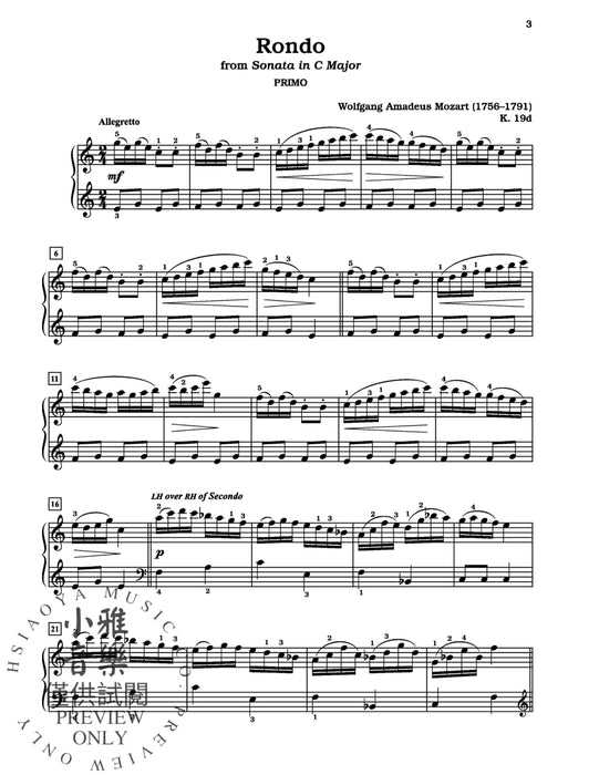 Masterwork Classics Duets, Level 5 A Graded Collection of Piano Duets by Master Composers 二重奏 鋼琴 二重奏 | 小雅音樂 Hsiaoya Music