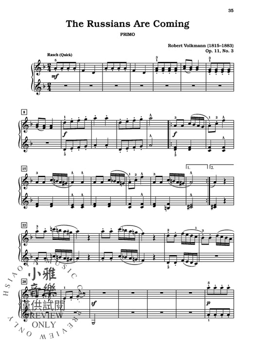 Masterwork Classics Duets, Level 5 A Graded Collection of Piano Duets by Master Composers 二重奏 鋼琴 二重奏 | 小雅音樂 Hsiaoya Music