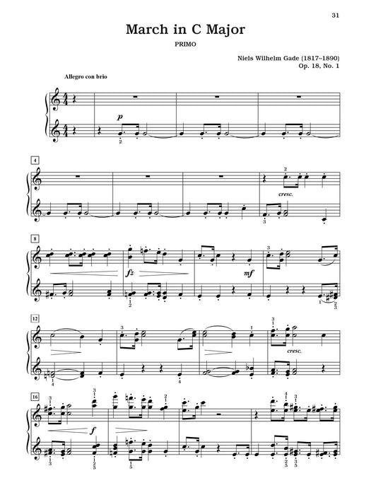 Masterwork Classics Duets, Level 6 A Graded Collection of Piano Duets by Master Composers 二重奏 鋼琴 二重奏 | 小雅音樂 Hsiaoya Music