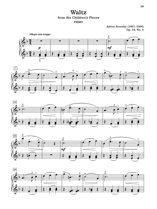 Masterwork Classics Duets, Level 6 A Graded Collection of Piano Duets by Master Composers 二重奏 鋼琴 二重奏 | 小雅音樂 Hsiaoya Music