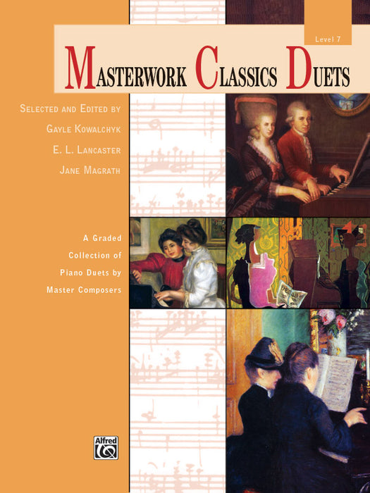 Masterwork Classics Duets, Level 7 A Graded Collection of Piano Duets by Master Composers 二重奏 鋼琴 二重奏 | 小雅音樂 Hsiaoya Music