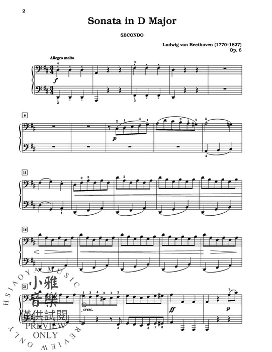 Masterwork Classics Duets, Level 8 A Graded Collection of Piano Duets by Master Composers 二重奏 鋼琴 二重奏 | 小雅音樂 Hsiaoya Music