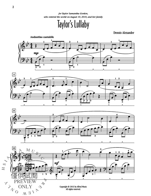 Taylor's Lullaby 搖籃曲 | 小雅音樂 Hsiaoya Music