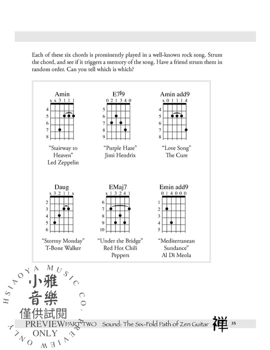 The Book of Six Strings (2nd Edition) The Zen Way to Play Guitar 弦樂 吉他 | 小雅音樂 Hsiaoya Music