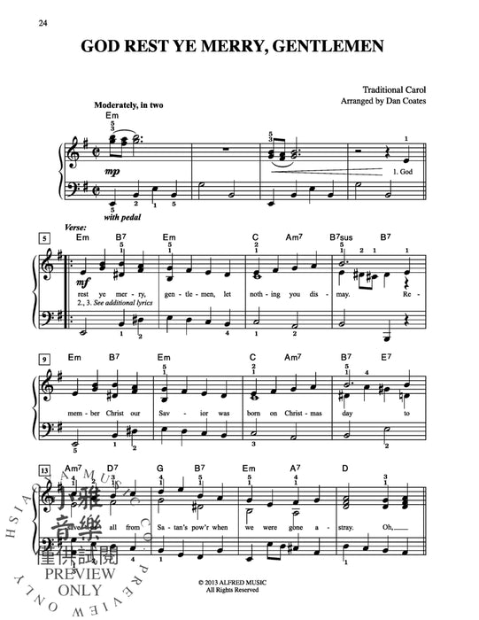 Top-Requested Christmas Sheet Music 40 Holiday Favorites Arranged by Dan Coates | 小雅音樂 Hsiaoya Music