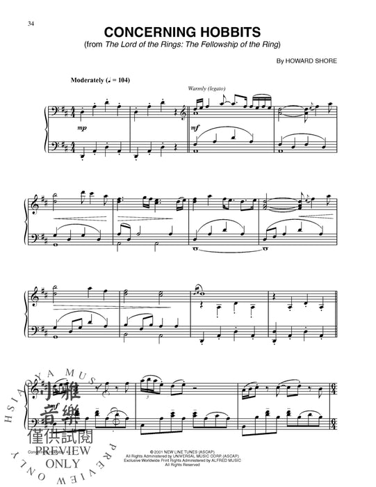 The Giant Book of Movie & TV Sheet Music | 小雅音樂 Hsiaoya Music