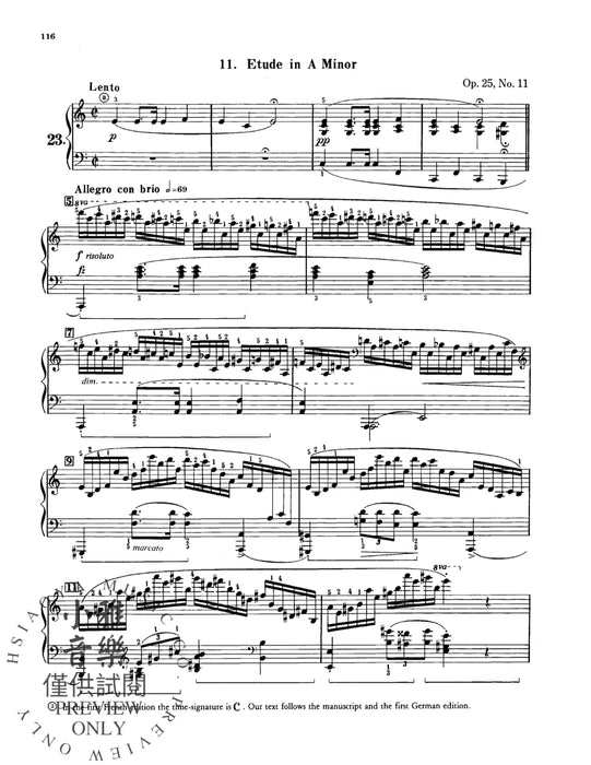 Chopin: 24 Etudes, Opus 10 & Opus 25 蕭邦 練習曲 作品 | 小雅音樂 Hsiaoya Music