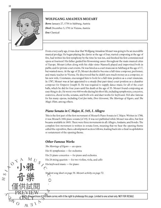 Composer Songs Meet 12 Famous Composers Through Song 作曲家 | 小雅音樂 Hsiaoya Music