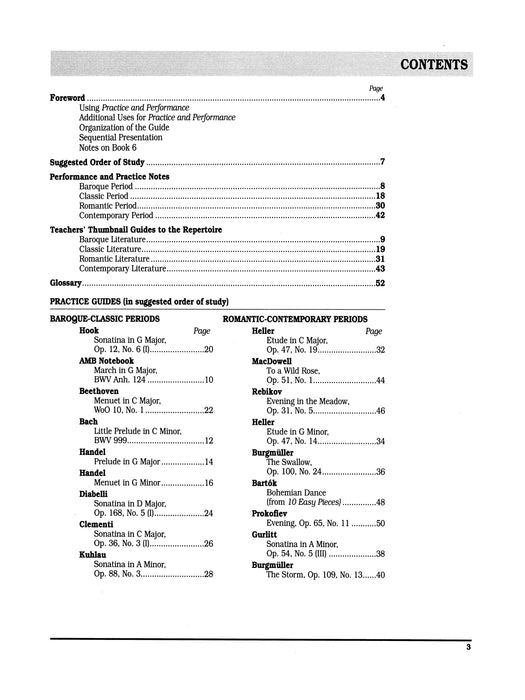 Masterwork Practice & Performance, Level 6 | 小雅音樂 Hsiaoya Music