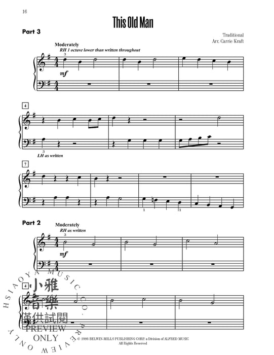 Contest Winners for Three, Book 1 6 Piano Trios from the Alfred, Belwin, and Myklas Libraries 鋼琴 三重奏 | 小雅音樂 Hsiaoya Music