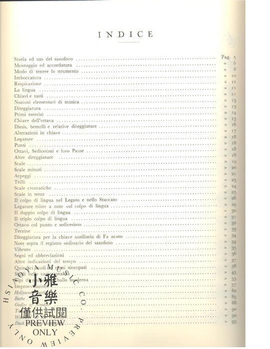 Metodo Per Sassafono Scuola di ritmo moderno per saxofono | 小雅音樂 Hsiaoya Music