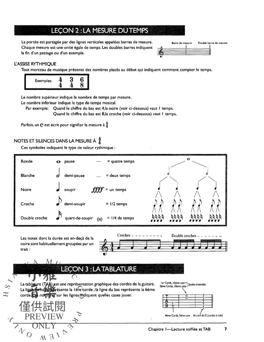 Guitare Acoustique Avance [Advanced Acoustic Guitar] Methode Complete de Guitare Acoustique [The Complete Acoustic Guitar Method] 吉他 | 小雅音樂 Hsiaoya Music