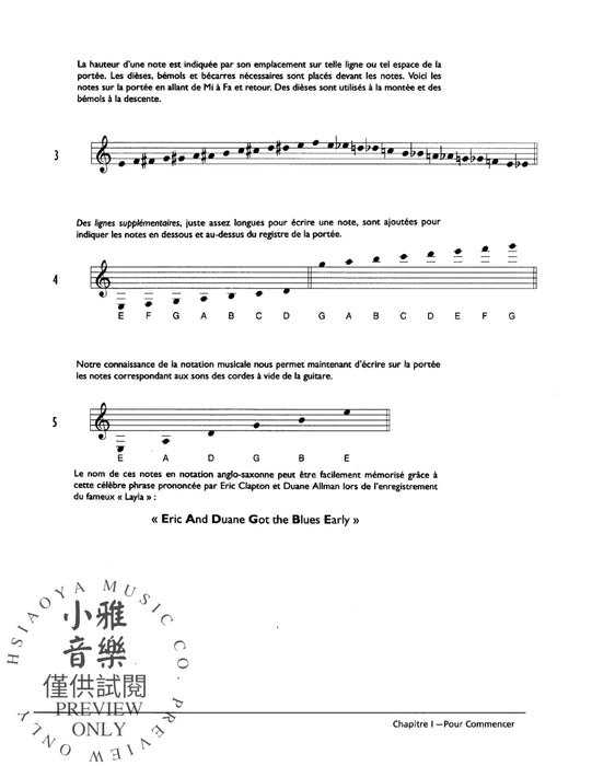 Blues Guitar: Edition Complete [Blues Guitar Complete Edition] Methode Complete de Guitare Electrique Blues [The Complete Electric Blues Guitar Method] 藍調吉他 藍調吉他 | 小雅音樂 Hsiaoya Music