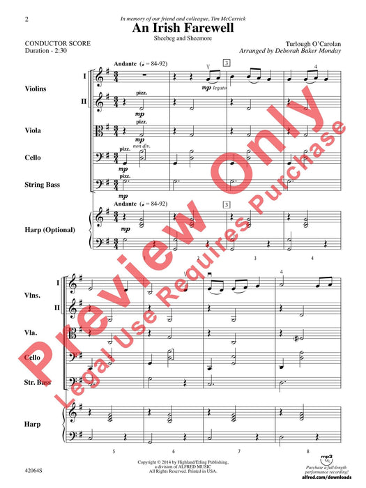 An Irish Farewell Sheebeg and Sheemore 總譜 | 小雅音樂 Hsiaoya Music