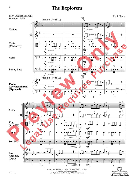 The Explorers 總譜 | 小雅音樂 Hsiaoya Music