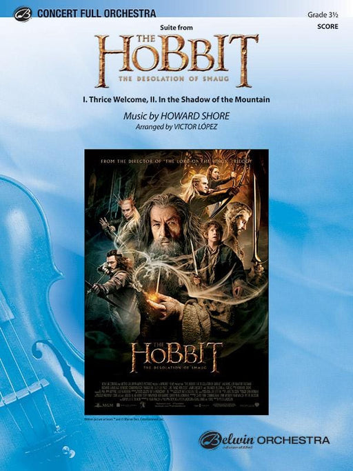 The Hobbit: The Desolation of Smaug, Suite from I. Thrice Welcome, II. In the Shadow of the Mountain 組曲 總譜 | 小雅音樂 Hsiaoya Music