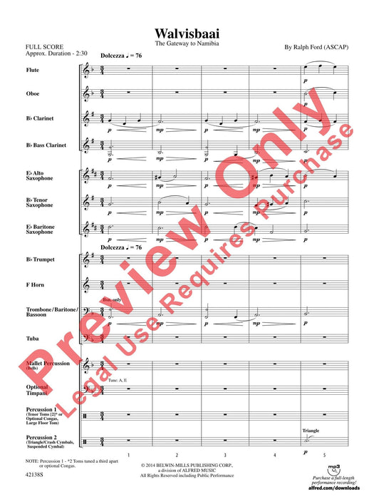 Walvisbaai The Gateway to Namibia 總譜 | 小雅音樂 Hsiaoya Music