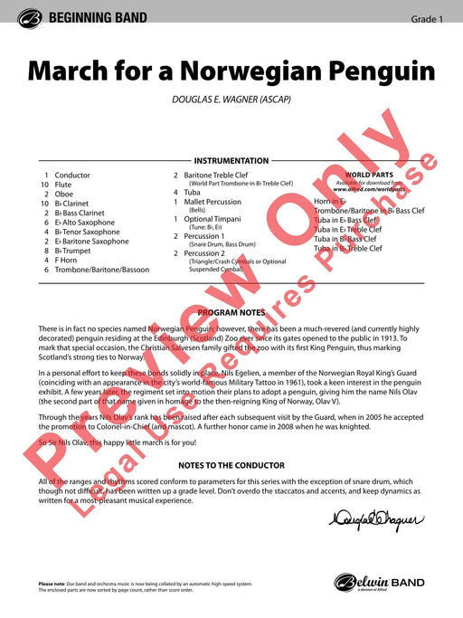 March for a Norwegian Penguin 進行曲 霍爾貝格組曲 總譜 | 小雅音樂 Hsiaoya Music