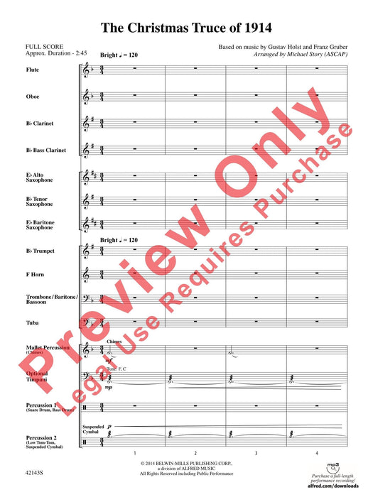 The Christmas Truce of 1914 總譜 | 小雅音樂 Hsiaoya Music