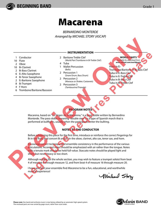 Macarena 總譜 | 小雅音樂 Hsiaoya Music