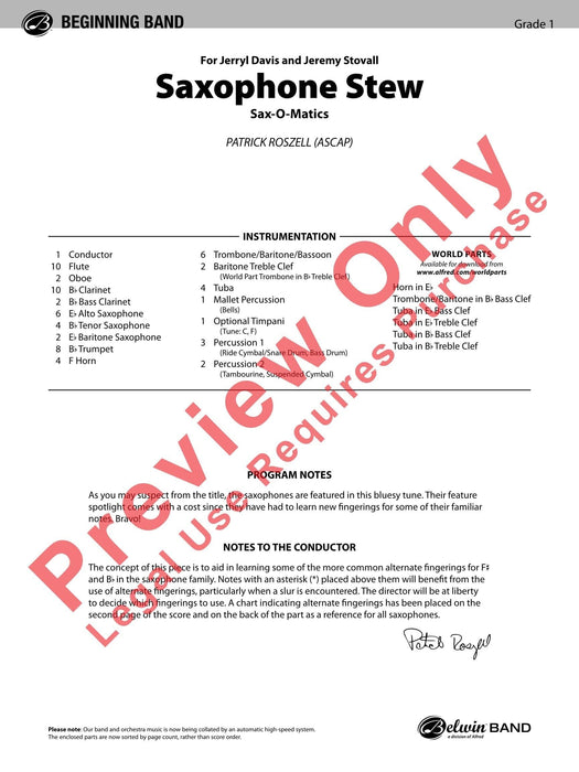 Saxophone Stew Sax-O-Matics (Featuring the Saxophone Section) 薩氏管樂節 | 小雅音樂 Hsiaoya Music