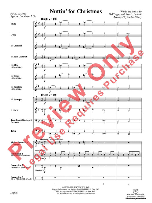 Nuttin' for Christmas 總譜 | 小雅音樂 Hsiaoya Music