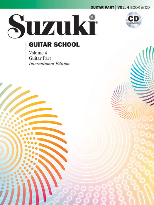 Suzuki Guitar School Guitar Part and CD, Volume 4 吉他 | 小雅音樂 Hsiaoya Music