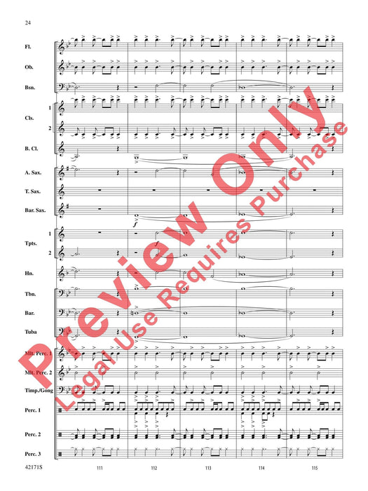 Prelude and Firestorm 前奏曲 總譜 | 小雅音樂 Hsiaoya Music