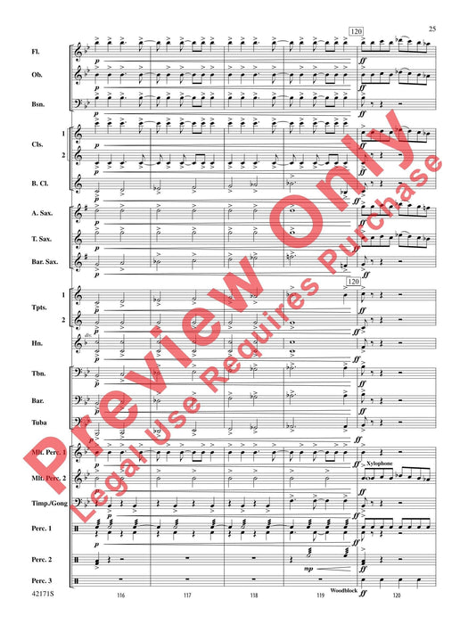 Prelude and Firestorm 前奏曲 總譜 | 小雅音樂 Hsiaoya Music