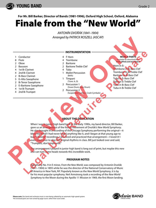 The New World, Finale from 德弗札克 終曲 總譜 | 小雅音樂 Hsiaoya Music