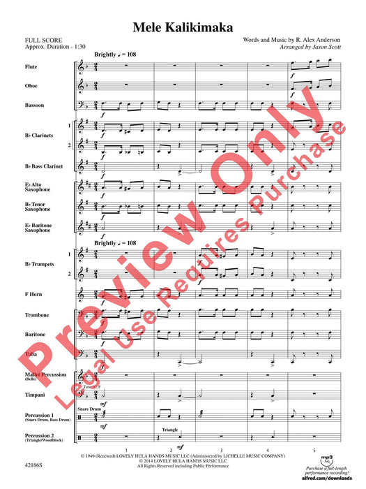 Mele Kalikimaka 總譜 | 小雅音樂 Hsiaoya Music